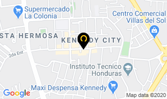 Mapa de Gimnasio Donald Honduras en Tegucigalpa