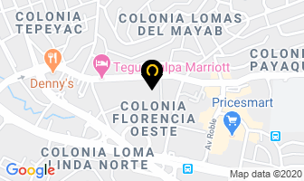 Mapa de Graphics Center en Tegucigalpa