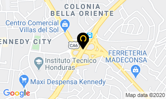 Mapa de Gvo Confernce en Tegucigalpa