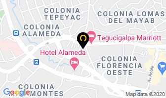 Mapa de Haciendan Real en Tegucigalpa