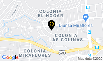 Mapa de Hillcrest School en Tegucigalpa