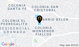 Mapa de Hospital Y Clinicas Viera en Tegucigalpa