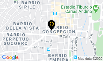 Mapa de Hotel Centenario en Comayaguela