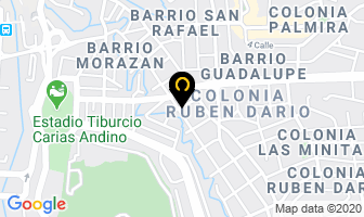 Mapa de Hotel Guadalupe en Tegucigalpa