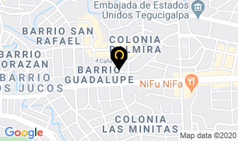 Mapa de Imapro en Tegucigalpa