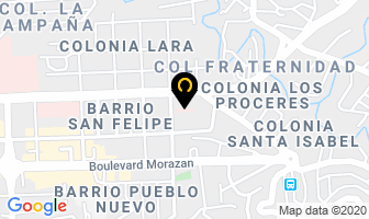 Mapa de Importaciones Xtramontecarlo en Tegucigalpa