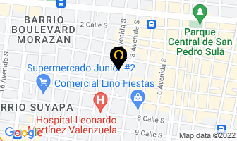 Mapa de Imprenta Sumitex en San Pedro Sula