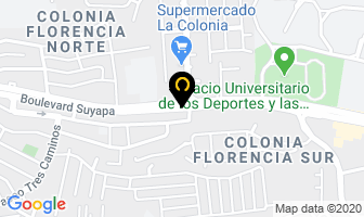 Mapa de Instituto HondureÑo De Cultura Interamericana en Tegucigalpa