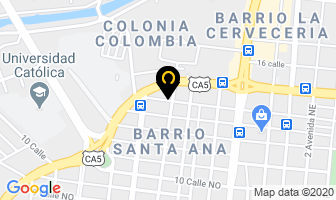 Mapa de Interseg en San Pedro Sula