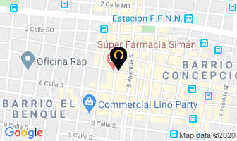 Mapa de Jorge J. Larach en San Pedro Sula