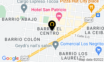 Mapa de Joyas De Centro América en Tocoa