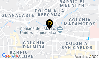 Mapa de Joyeria Cartier en Tegucigalpa
