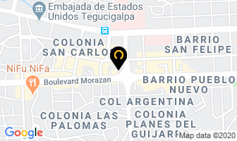 Mapa de Laboratorios Analisis Medicos Dr. Marco Antonio Casco en Tegucigalpa
