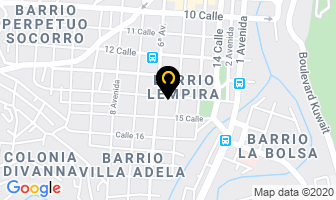 Mapa de Maldonado Y Asociados, Servicio De Construcción Tegucigalpa en Tegucigalpa