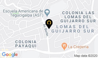 Mapa de Mccann Erickson en Tegucigalpa