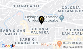 Mapa de Milano Office Systems en Tegucigalpa