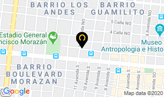 Mapa de Milano Office Systems en San Pedro Sula
