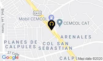 Mapa de Phelps Dodge Inetrnational Corp. en San Pedro Sula