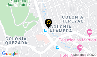 Mapa de Radio America en Tegucigalpa
