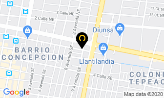 Mapa de Refripartes en San Pedro Sula
