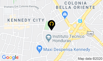 Mapa de Reposteria O.m en Tegucigalpa