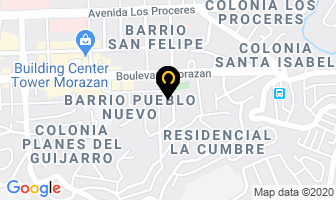 Mapa de Rotulos Profesionales en Tegucigalpa