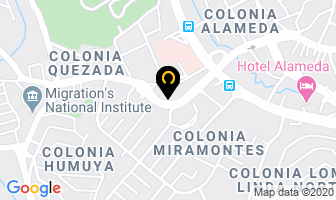 Mapa de Servicom en Tegucigalpa