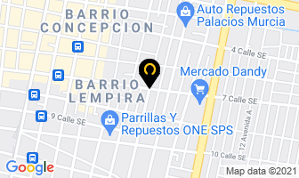 Mapa de Servintegral Hn en San Pedro Sula