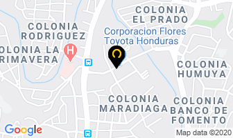 Mapa de Sherwin - Williams en Tegucigalpa