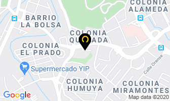 Mapa de Siemens en Tegucigalpa