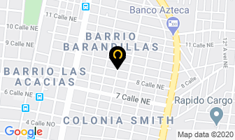 Mapa de Tapas De CentroamÉrica,s.a.de C.v. en San Pedro Sula