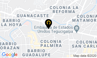 Mapa de TecnologÍas Comunicaciones Y Servicios De Honduras,s.a. en Tegucigalpa