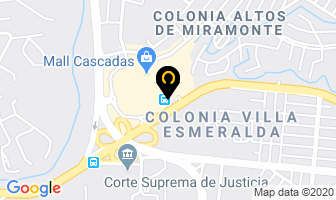 Mapa de Tracto Repuestos en Tegucigalpa