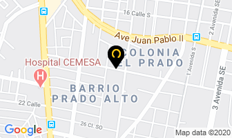 Mapa de Truly Nolen en San Pedro Sula
