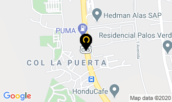 Mapa de Ursa Havoline en San Pedro Sula