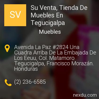 Su Venta, Tienda De Muebles En Tegucigalpa en Tegucigalpa Teléfonos y Dirección