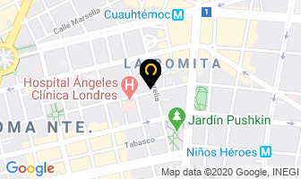 Mapa de A A EncuadernaciÓn Atenas en Ciudad de Mexico