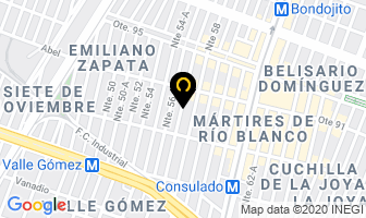 Mapa de “A Millonario Con 5 Dolares” en Ciudad de Mexico