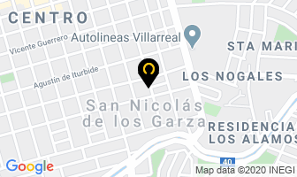 Mapa de Aace Aceros, S.a De C.v. en San Nicolás de los Garza
