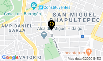 Mapa de Abanico De Ambulancias Santaella en Ciudad de Mexico