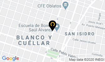 Mapa de Abarrotes Chava en Guadalajara