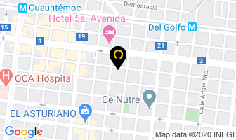 Mapa de Abastecedora De Gimnasios Hercules S. De R.l en Monterrey