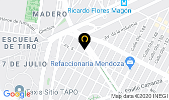Mapa de Abastecedora De Refacciones Diesel en Ciudad de Mexico