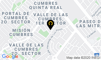Mapa de Abastecimiento Industrial en Monterrey
