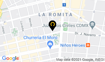Mapa de Abogados Padilla E. Consultores en Ciudad de Mexico