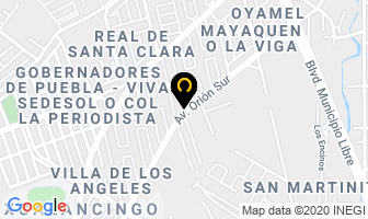 Mapa de Abundia Centro De Salud Y Belleza Integral en San Andrés Cholula