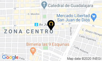 Mapa de Academia De Baile Osiris en Guadalajara