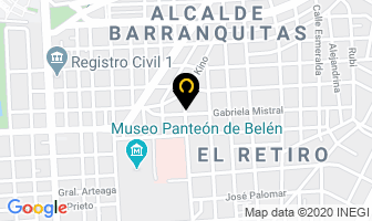 Mapa de Academia Musical Davalos en Guadalajara