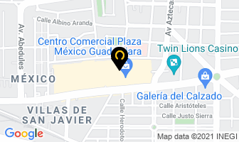 Mapa de Acceso Viajes en Guadalajara