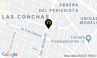 Mapa de Accesorios Automotrices Garcia en Guadalajara